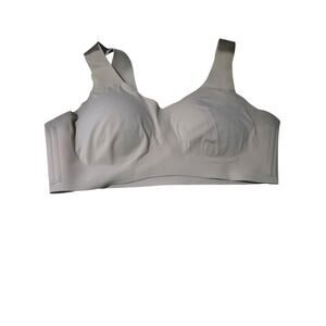 Honeylove Bra 1X Womens Plus Size Tan Wireless Padded Stretchy Comfort Shaping